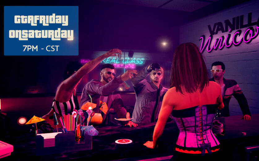 GTA Friday (on Saturday)